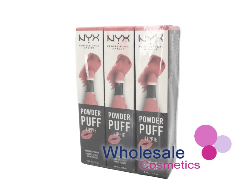 6 x NYX Professional Makeup Powder Puff Lippie - 08 BEST BUDS